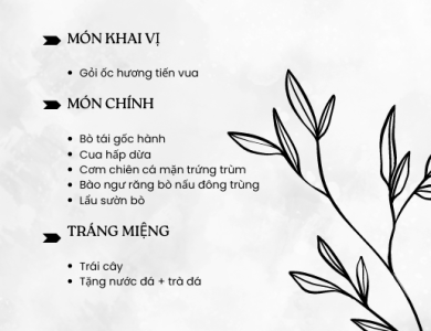 Nhà Hàng Mỹ Tho, Đặc Tiệc Mỹ Tho