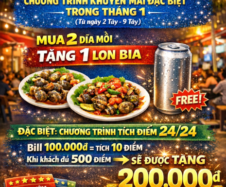 Khuyến mãi tháng 1 - 2026