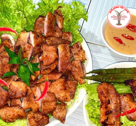 Vú Dê Nướng Sa Tế